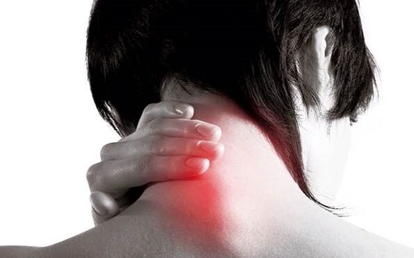 neck pain with osteozondrosis